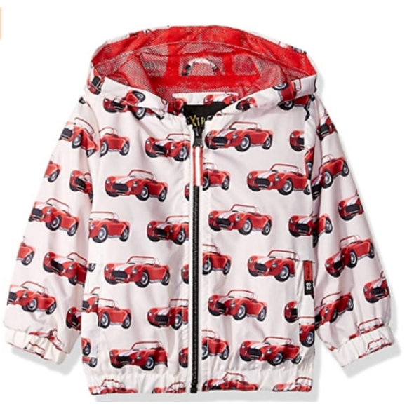 iXtreme Other - iXTREME Sports Car Graphic Windbreaker Jacket Boy's Toddler Size 2 NWT